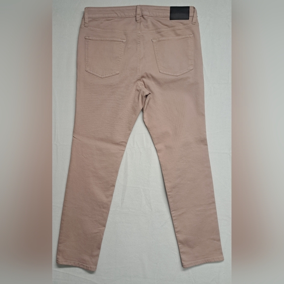 Express Skinny Jeans 34 X 30  Zipper Fly Five Pocket Pale Blush Color - Picture 3 of 8